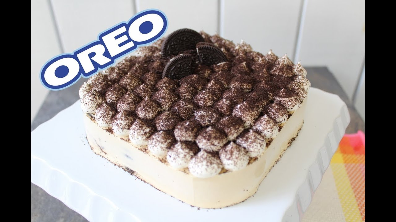 Tiramisú de Galletas Oreo| Postre sin horno