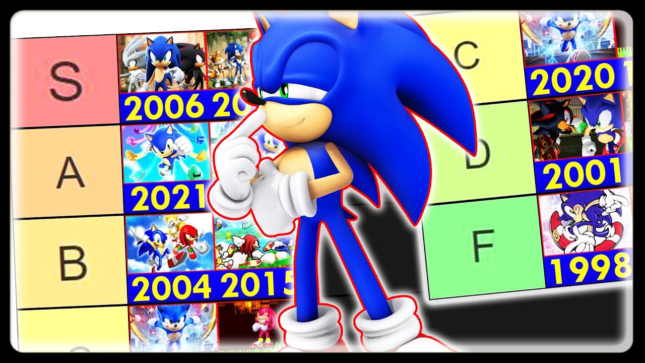 Ranking EVERY Year Of Sonic! (1991-2021)