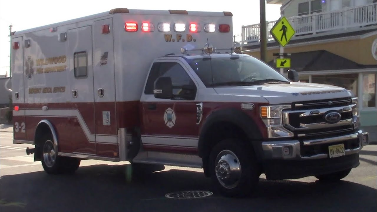 Wildwood Fire Department Ambulance 3-2 Responding 9-15-24