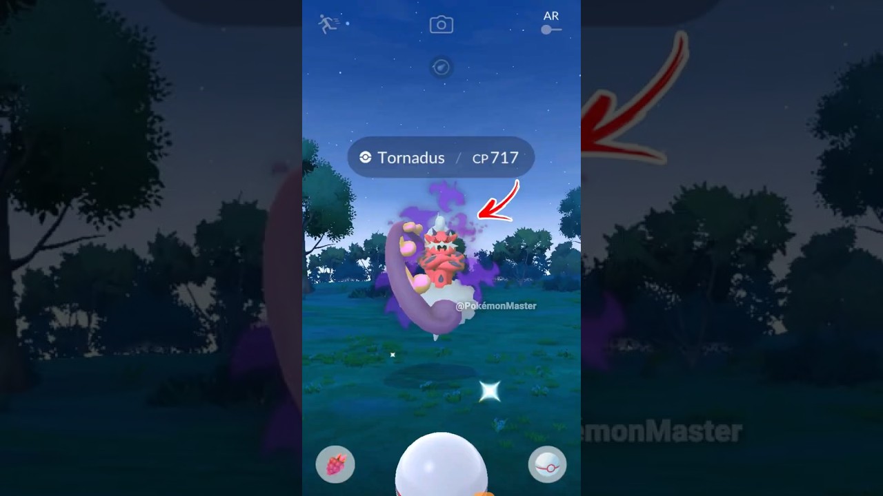 I caught NEW SHADOW Legendary *TORNADUS* in Pokemon GO.