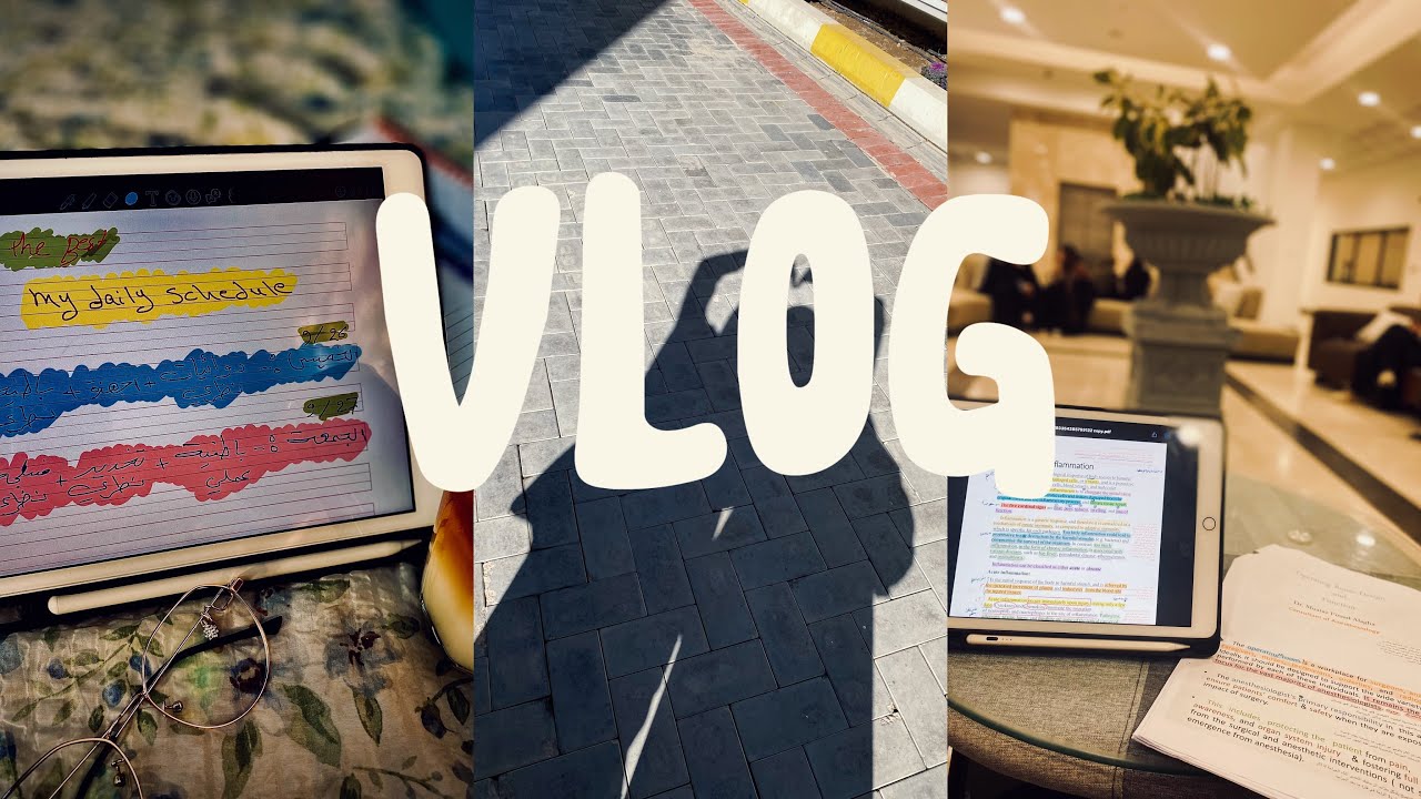 فلوك يوميات عشوائية لطالبة تخدير /University vlog 🤍🫀