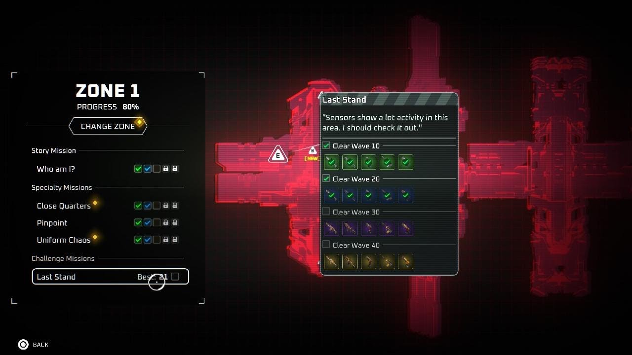 Deadzone: Rogue: uniform chaos II completed