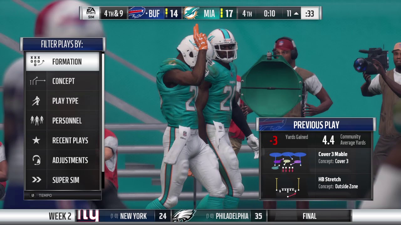 Madden NFL 18 - The cheesiest cheese that ever cheesed, the run play where the QB kept the ball.