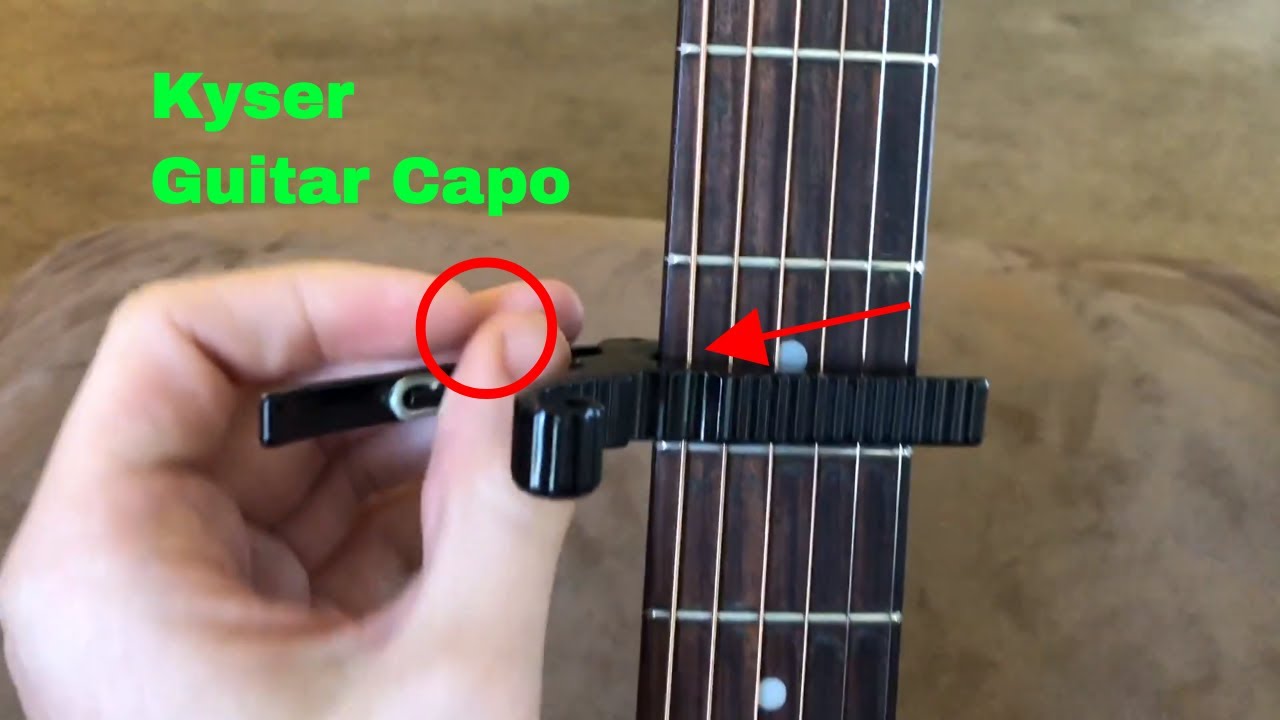 ✅  How To Use Kyser Guitar Capo Review