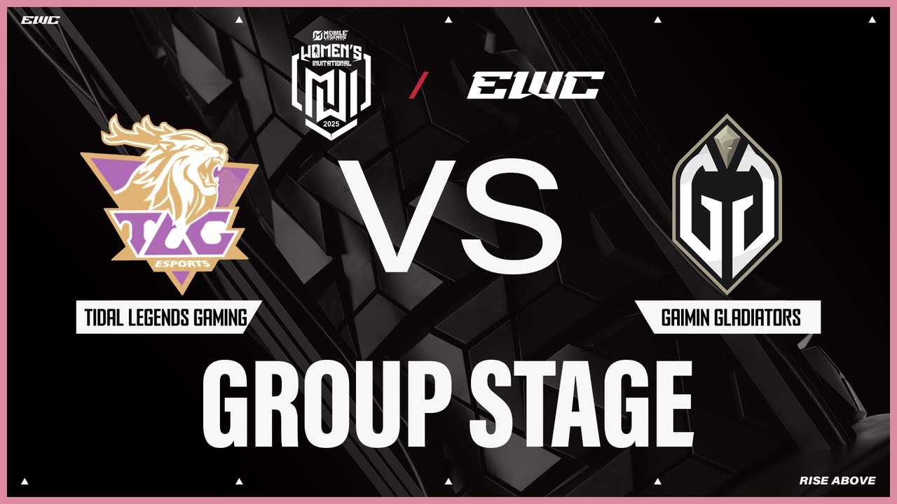 Tidal Legends Gaming vs Gaimin Gladiators | MWI at EWC 25 - Day 2 - Group Stage