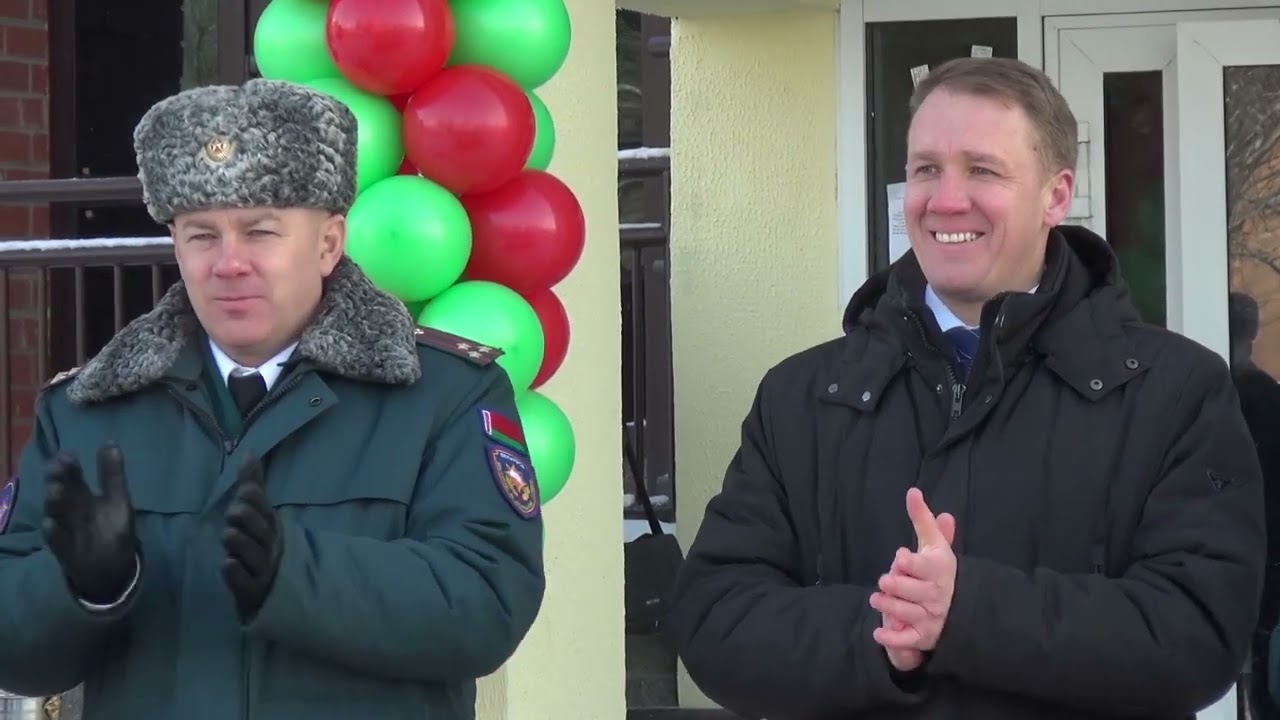 В Оршанском районе в День спасателя торжественно вручили ключи от арендных квартир работникам МЧС