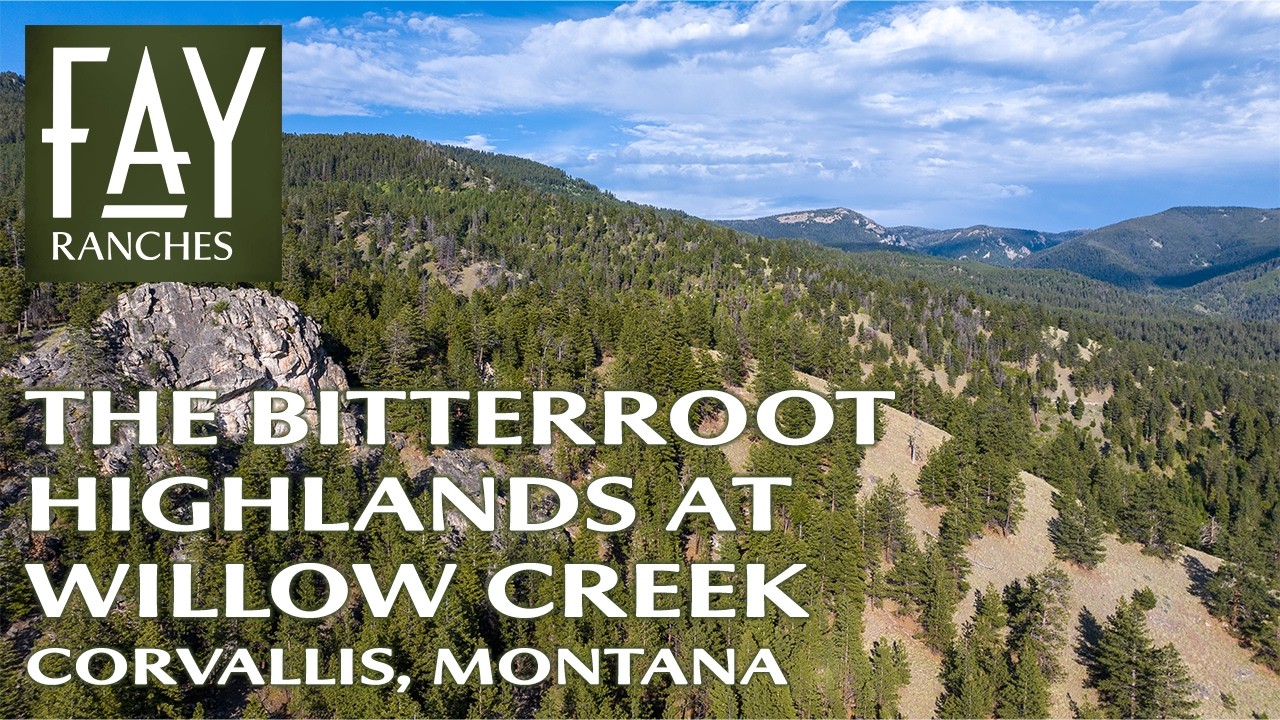 Montana Land For Sale | The Bitterroot Highlands at Willow Creek | Corvallis, MT