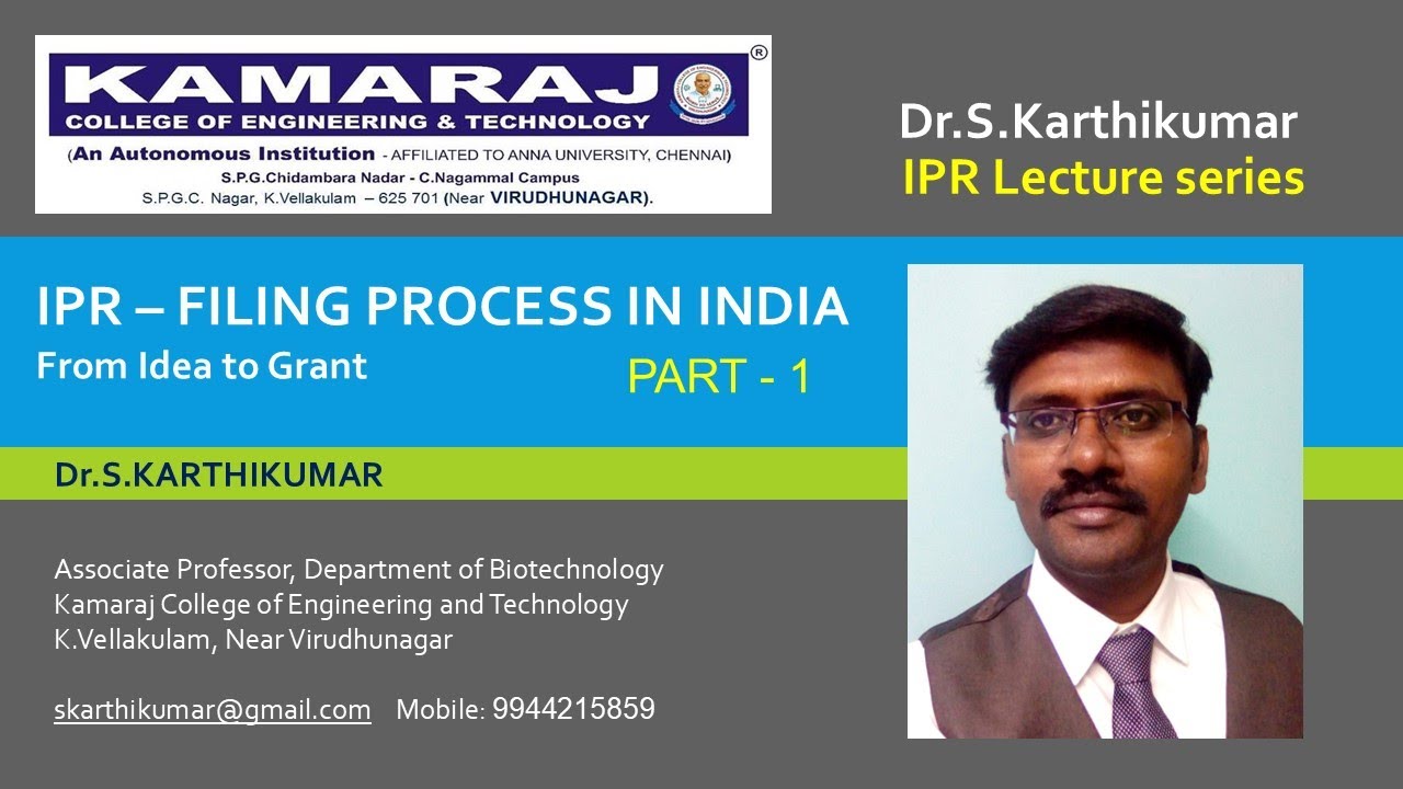 IPR filing Process in India: from Idea to Patent