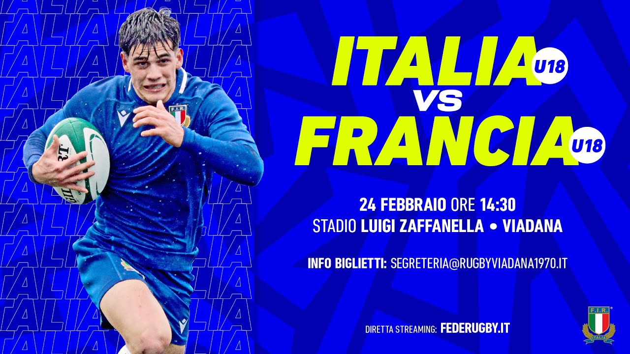 Test Match internazionale: Italia U18 v Francia U18