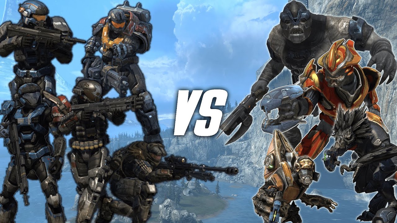 How Many Covenant To Take Down Noble Team? | Halo: Reach Ai Battles