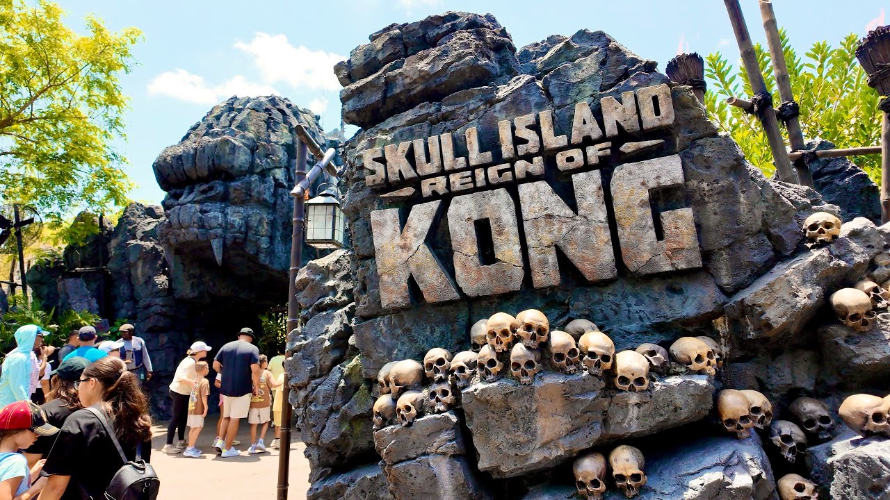 Skull Island Reign of Kong Ride at Universal Studios Orlando | 4K POV