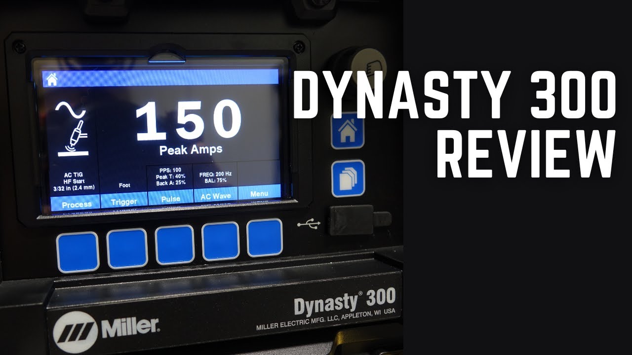 Miller Electric Dynasty 300 Review and Demo