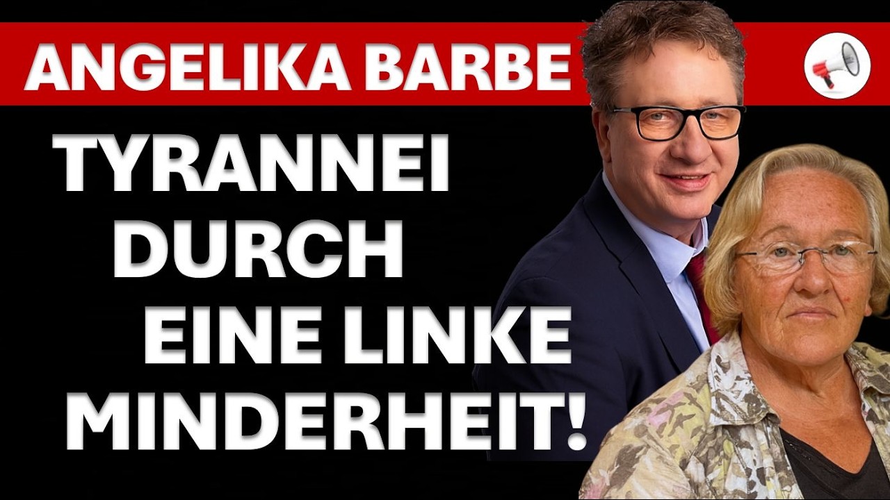 Von der DDR zur Gegenwart – Angelika Barbe zieht einen brisanten Vergleich