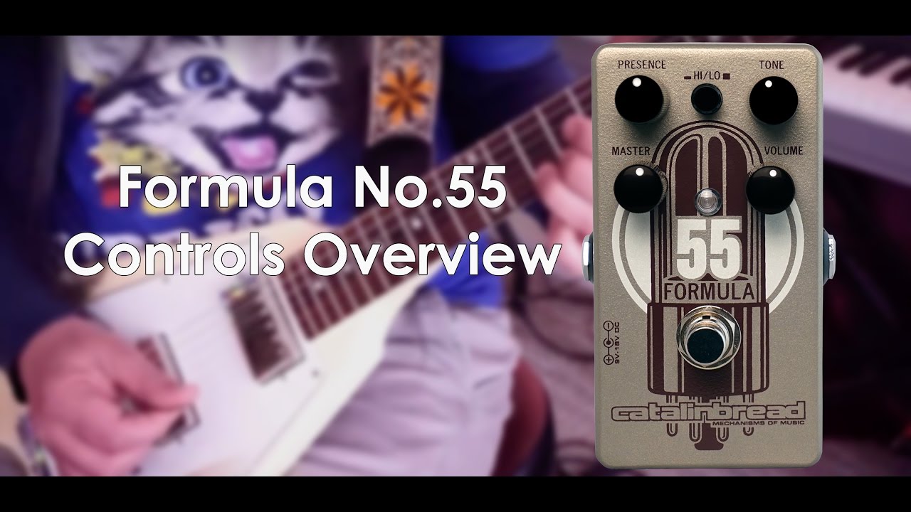 Formula No. 55 Controls Overview Part 2/3