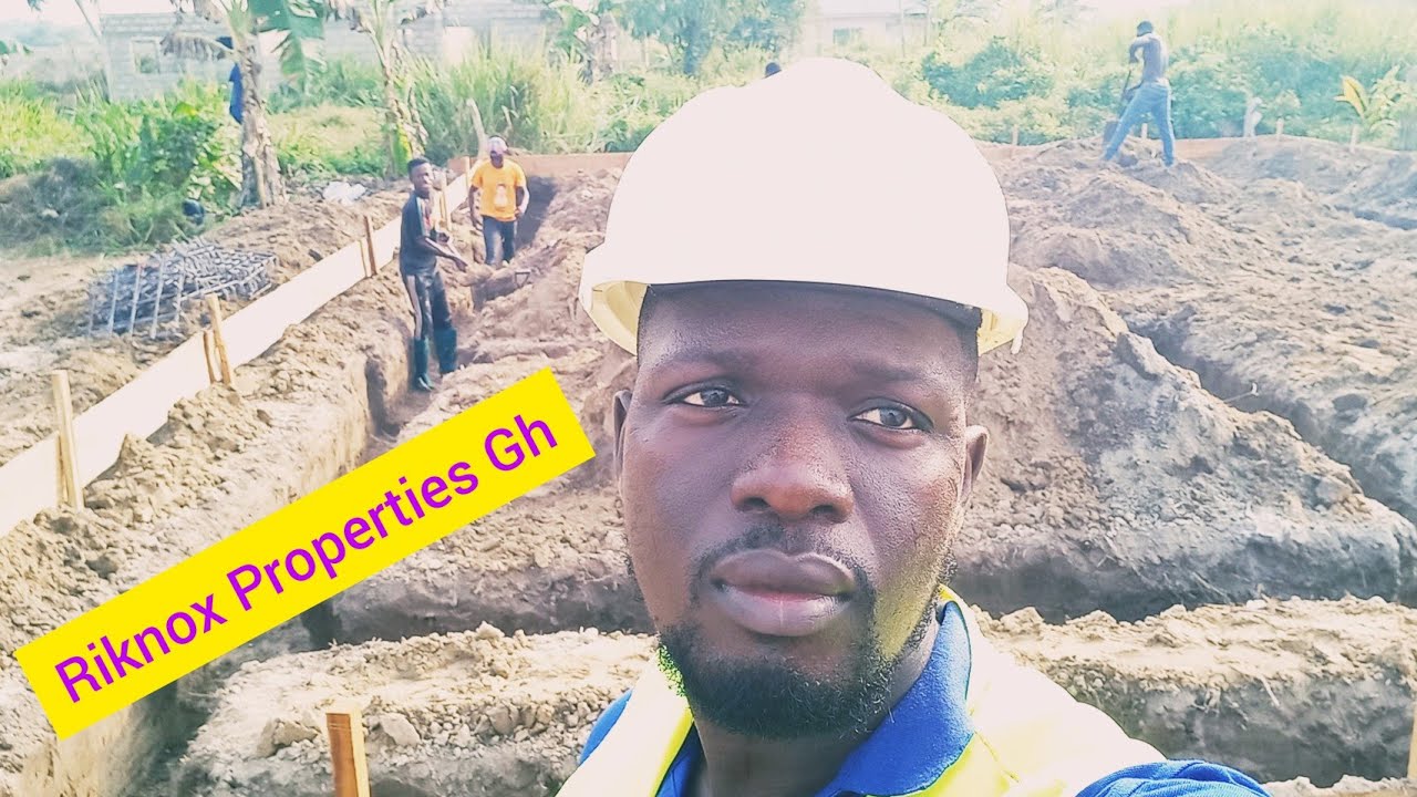 Building Two Bedrooms Apartment Storey || Excavation Of Foundation & Concrete Works || Episode 1