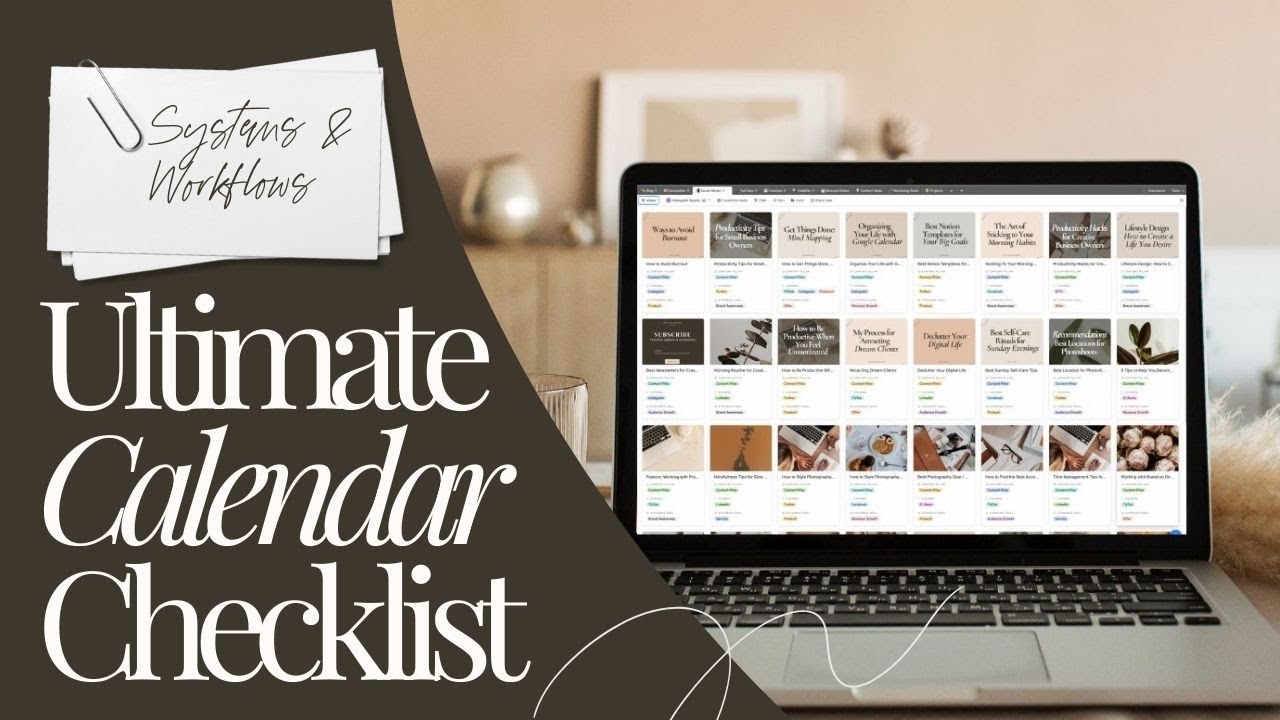 Content Calendar Creation: The Ultimate Content Calendar Checklist