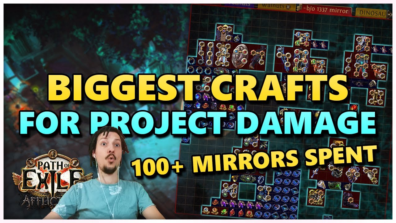 [PoE] Crafting for Project Damage is getting out of control - Stream Highlights #814