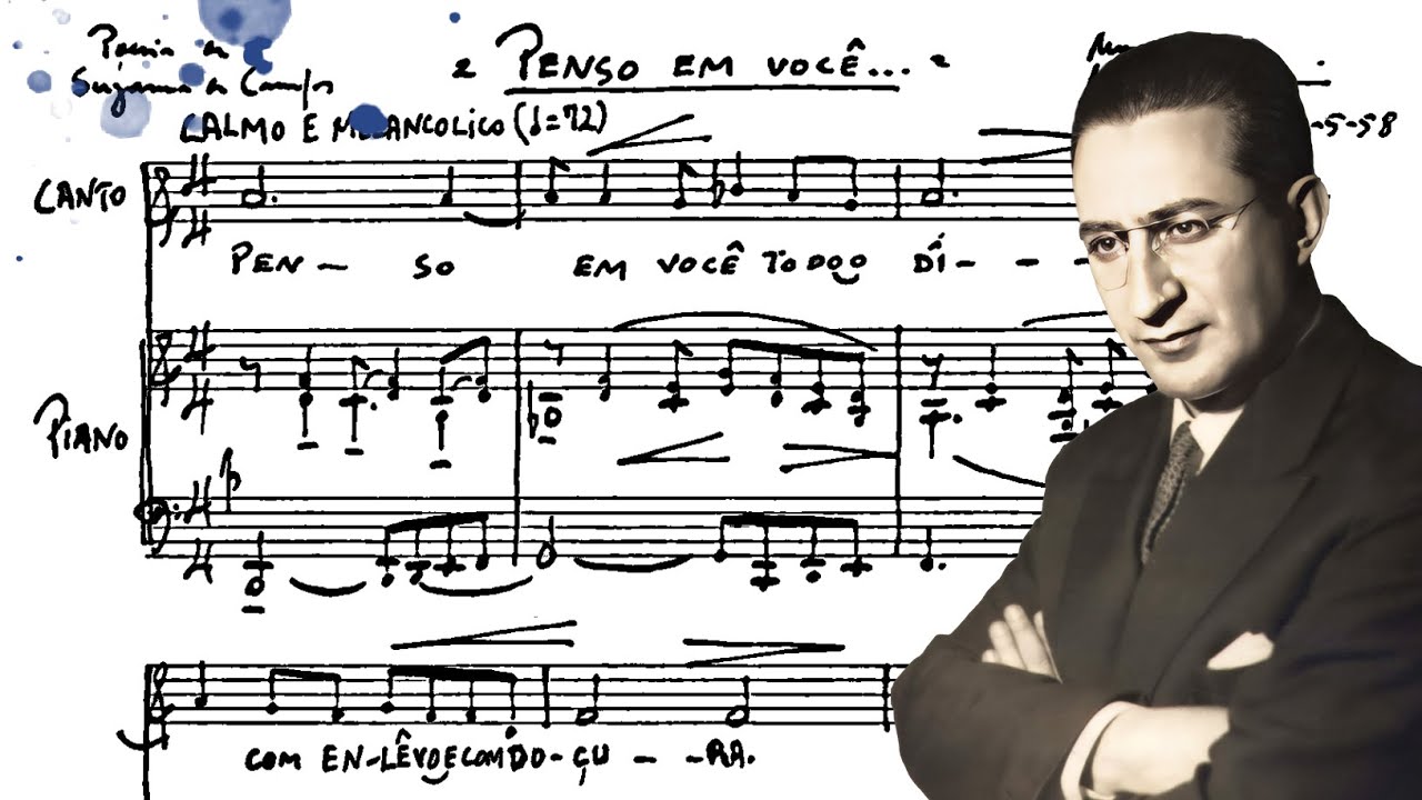 Camargo Guarnieri - Penso em você... (Josani Pimenta, mezzo-sop.; Marcelo Pimenta, piano)