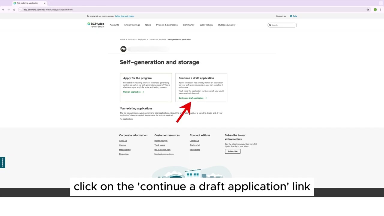 BC Hydro Self-Generation Application Guide