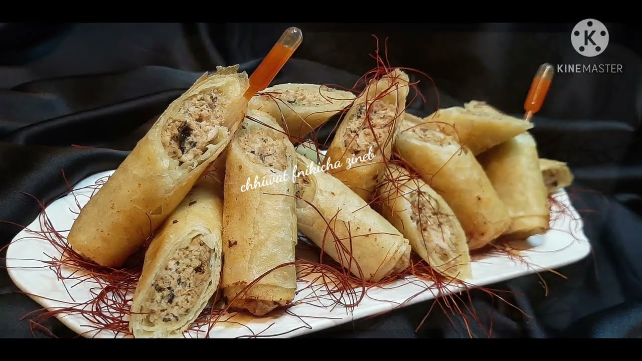 مملحات رمضان 🌙طلبية اليوم👈الوصفة الآسيوية اللذيذة 👈لي نيم أزيتيك بحشوة مختلفة و بطريقة احترافية  😋