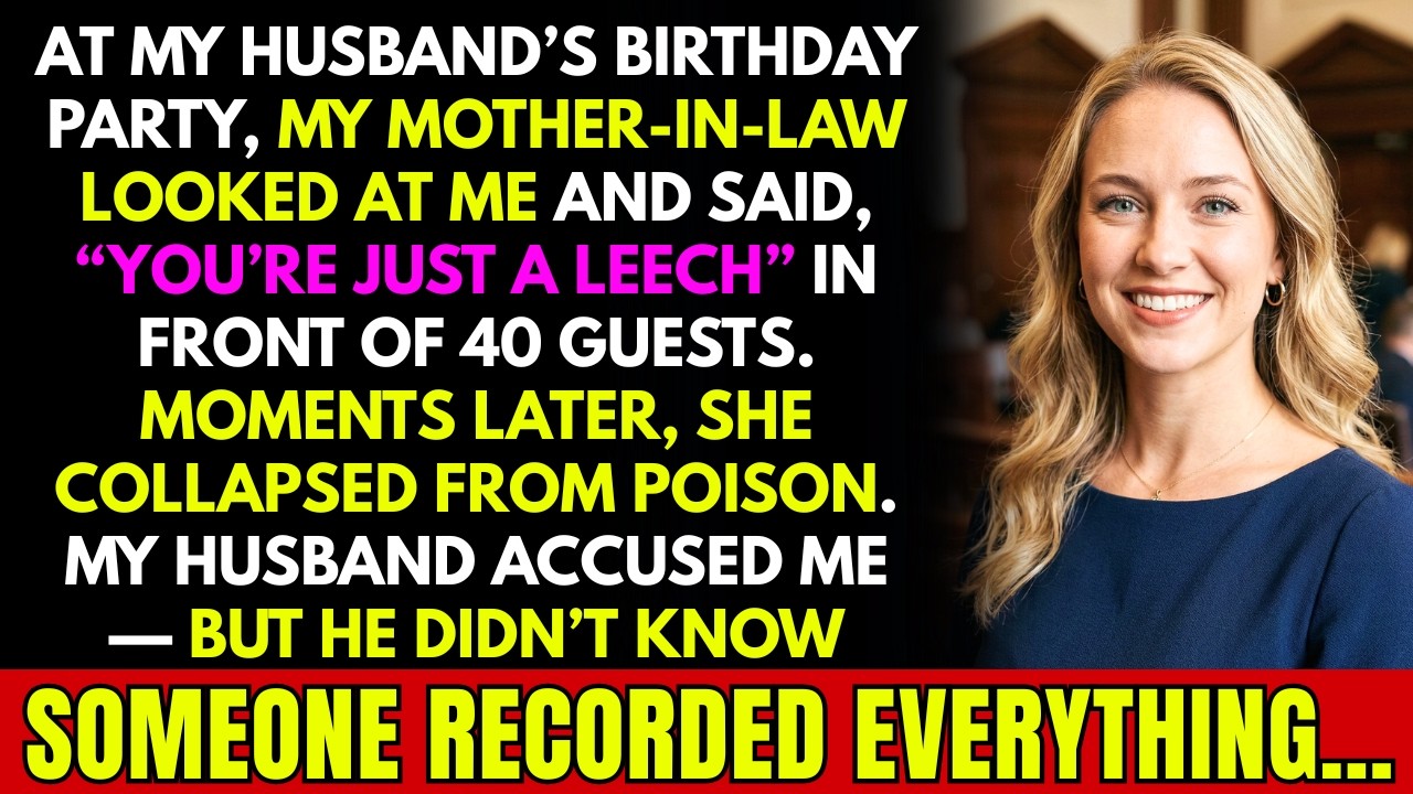 At My Husband’s Birthday Party, My In Laws Publicly Mocked Me, “YOU’RE JUST A LEECH” — So I...