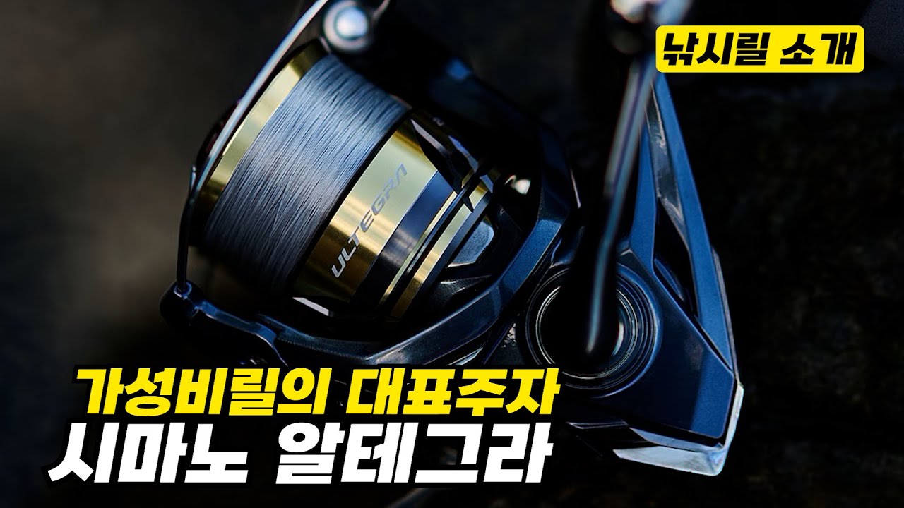 【낚시릴 소개】시마노 최고의 가성비릴 알테그라