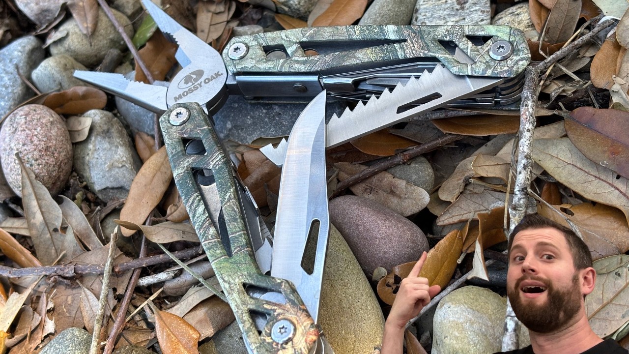 MOSSY OAK 22-in-1 Multitool ULIMTATE CAMPING GEAR! | AFFORDABLE EDC!