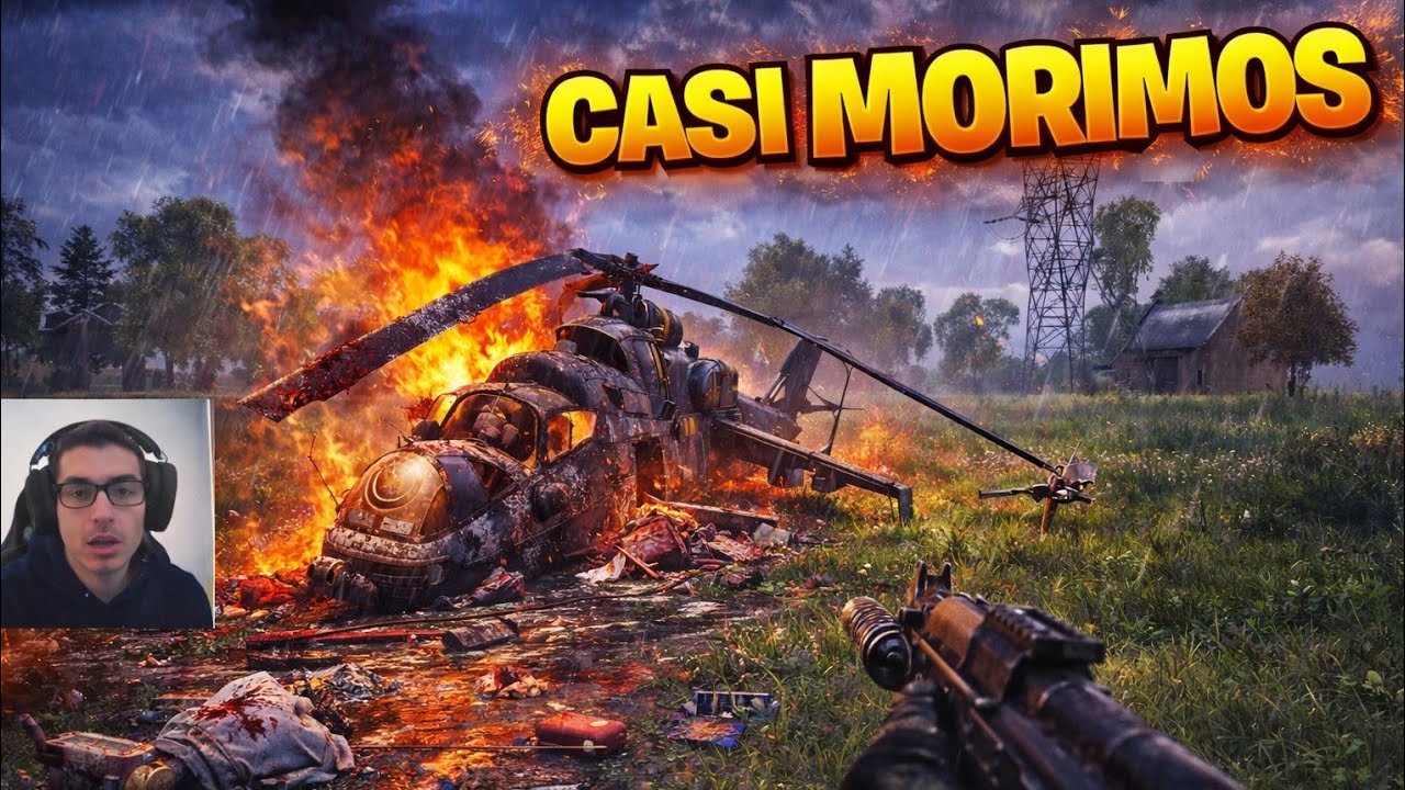 EL HELI CRASH MÁS PELIGROSO QUE HE VISTO (DayZ DeerIsle) 2