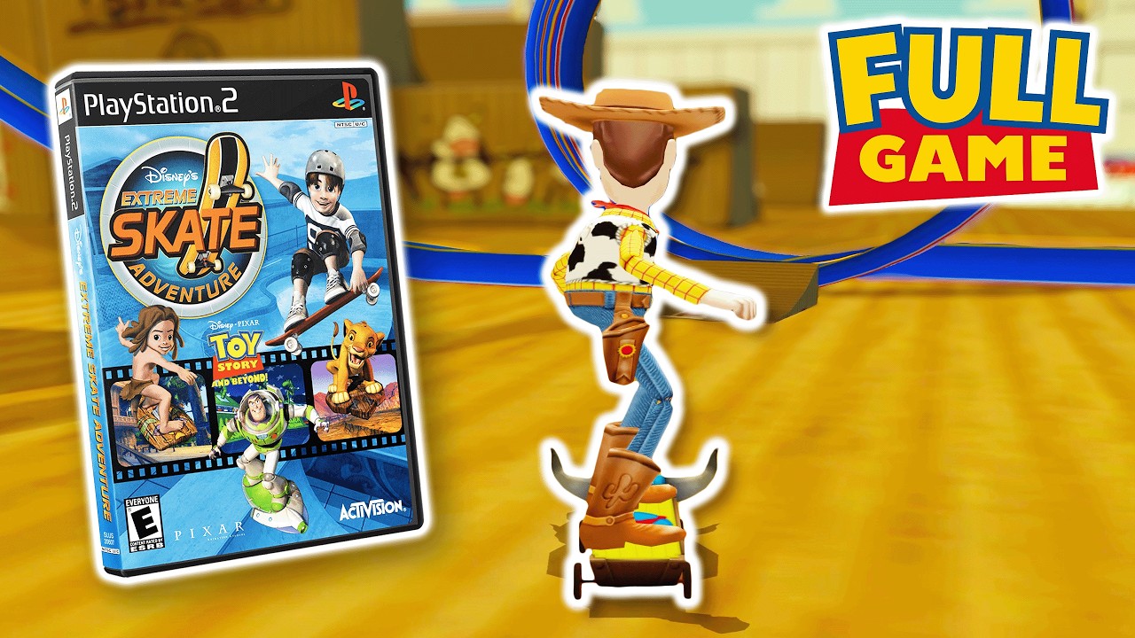 Disney's Extreme Skate Adventure (2003) REMASTERED 4K 60FPS Playthrough