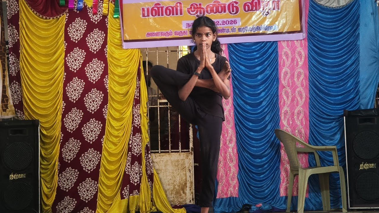 YOGA ASANAS 2025-2026 ANNUAL DAY 