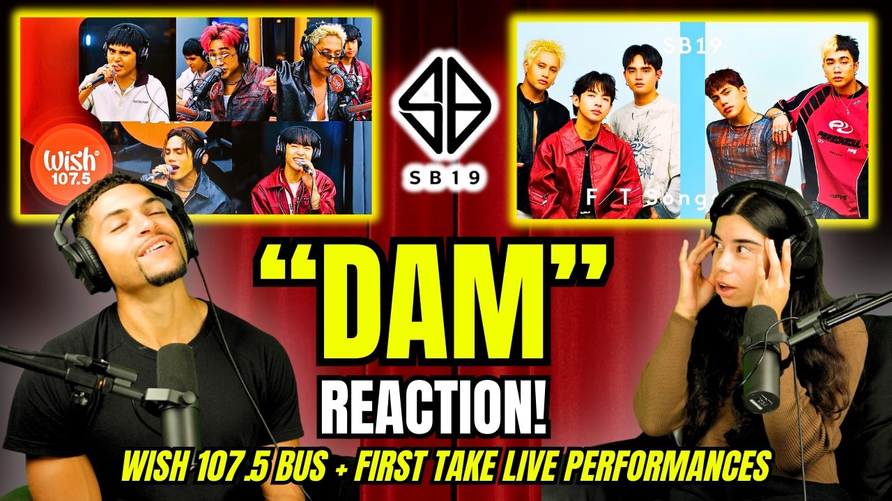 OUR FIRST TIME WATCHING SB19 “DAM” LIVE PERFORMANCES!!