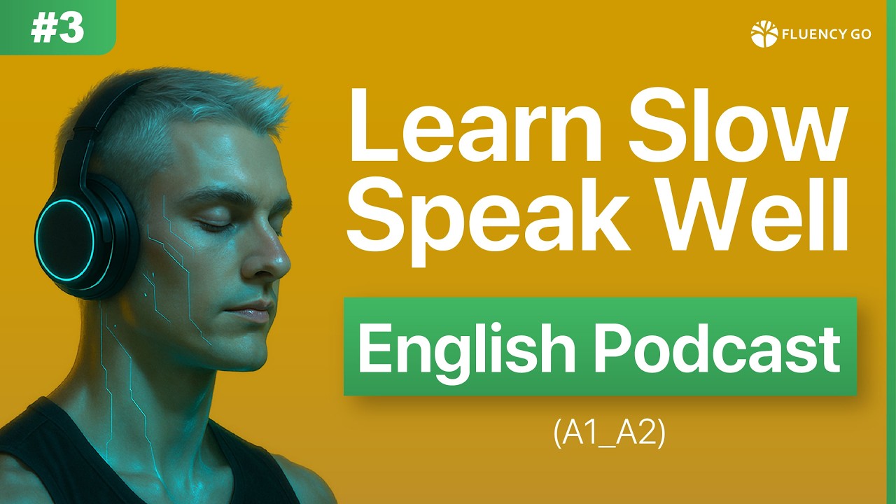 Slow Listening Practice for Beginners (A1–A2) – English Podcast + Motivation