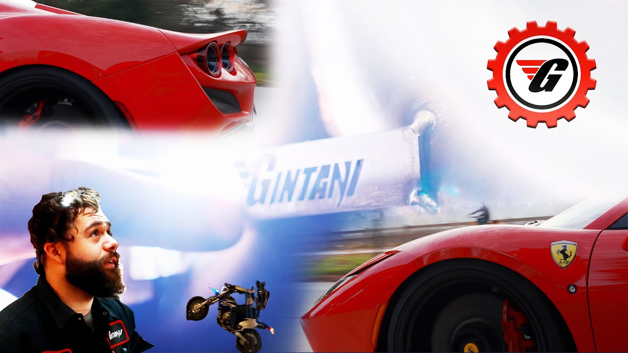 Transforming a Ferrari F8 Tributo....Gintani Style