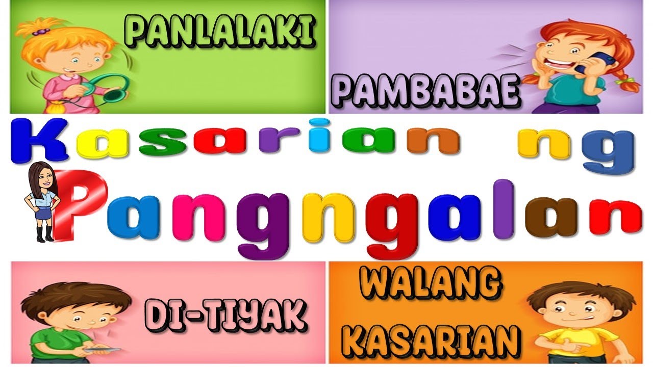 Kasarian ng Pangngalan | Pangngalan | Filipino | Gender of Nouns | Noun | Teacher Beth Class TV