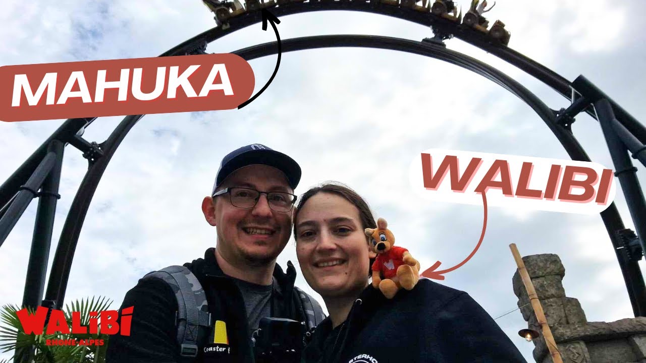 VLOG DECOUVERTE DE WALIBI RHONE-ALPES ET DE MAHUKA ! 🎢