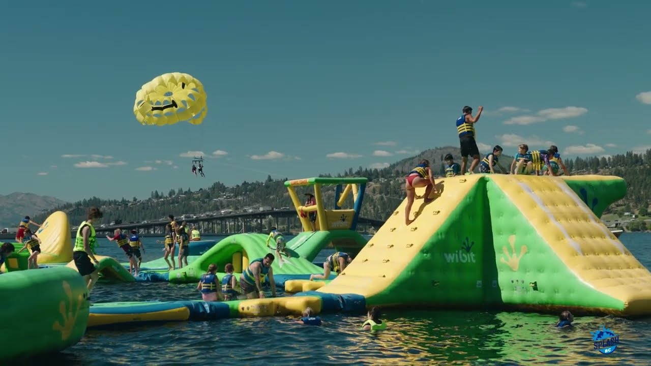 Get Wet and Wild at a Wibit Splash Waterpark in the Okanagan!