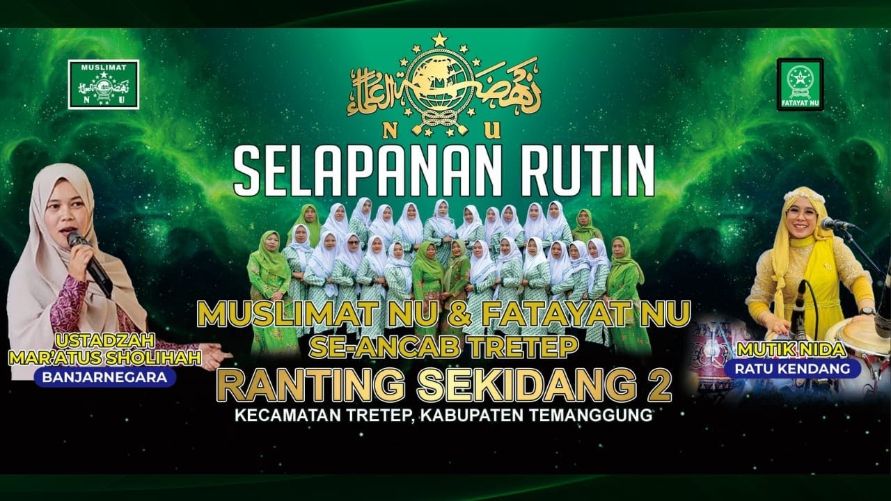 SELAPANAN RUTIN Muslimat NU Ancab Tretep