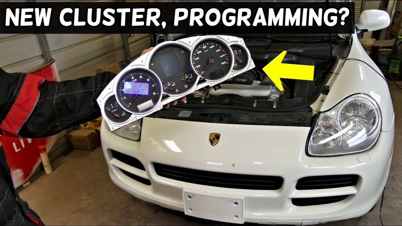 DO YOU NEED TO PROGRAM CLUSTER GAUGES ON PORSCHE CAYENNE S
