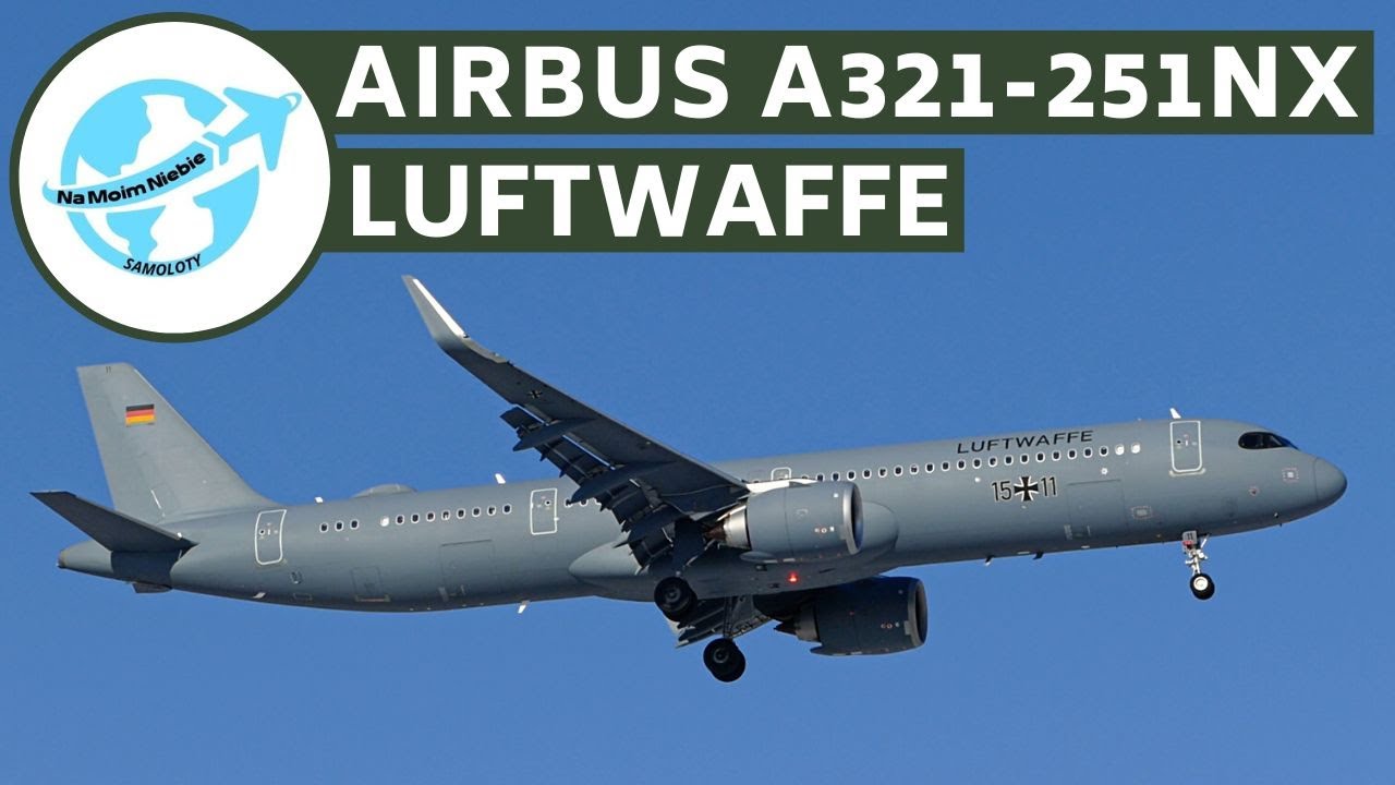AIRBUS A321-251NX | LUFTWAFFE | 15+11 | FRA ( Frankfurt ) - RZE ( Rzesz&oacute;w )