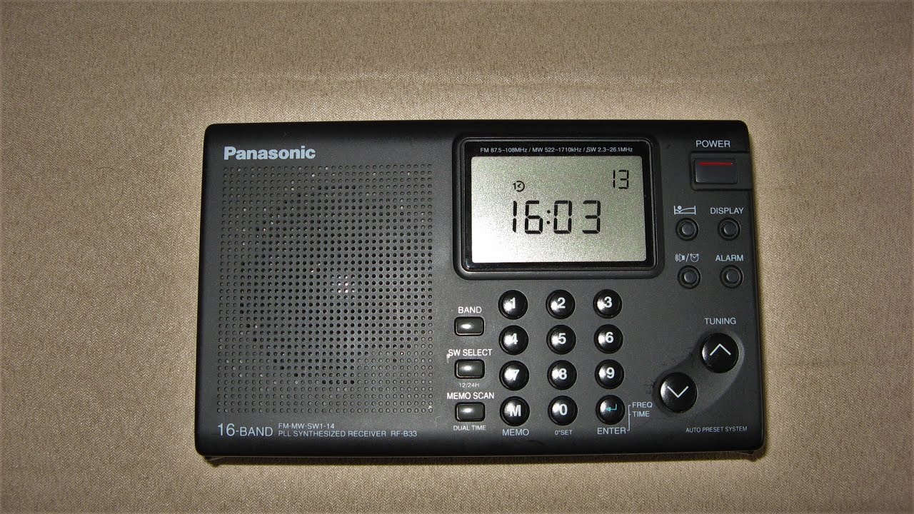 Panasonic RF-B33 обзор (огляд)