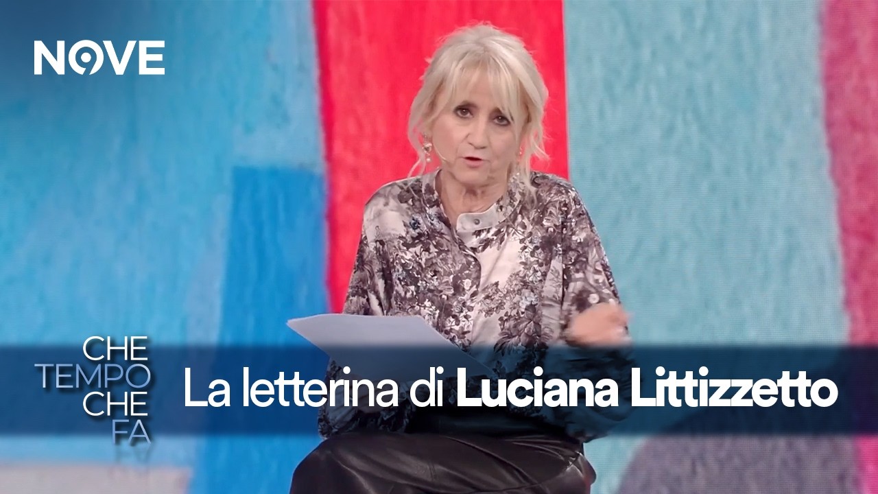 La Letterina di Luciana Littizzetto a Guido Crosetto | Che tempo che fa