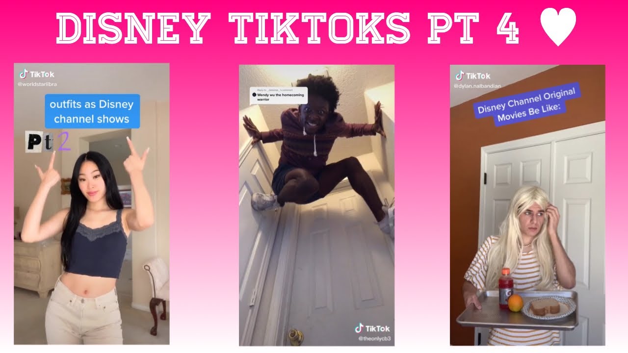 FUNNY DISNEY CHANNEL TIKTOKS PT.4