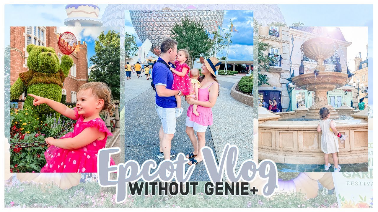 Disney World Vlog 2022 | Day 3 | Epcot Without Genie+ | Disney With a Baby and Toddler