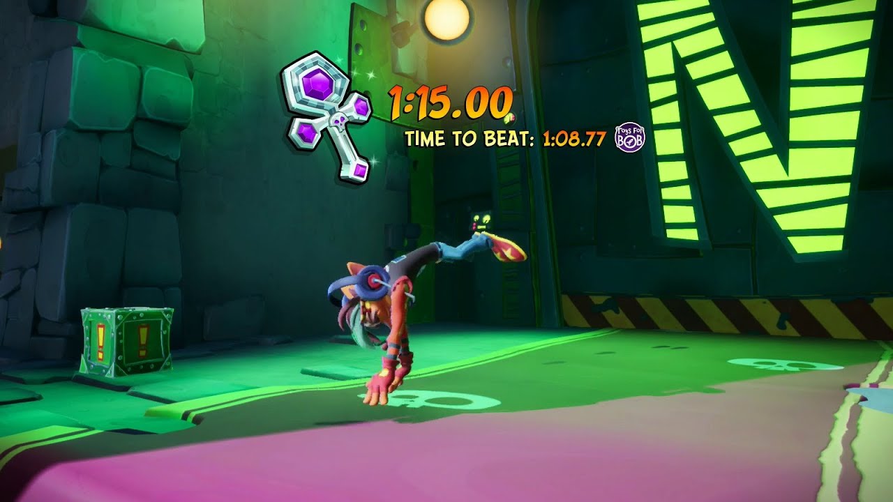 Crash Bandicoot 4 - 106% Walkthrough, Part 103: Seeing Double (Platinum Time Trial)