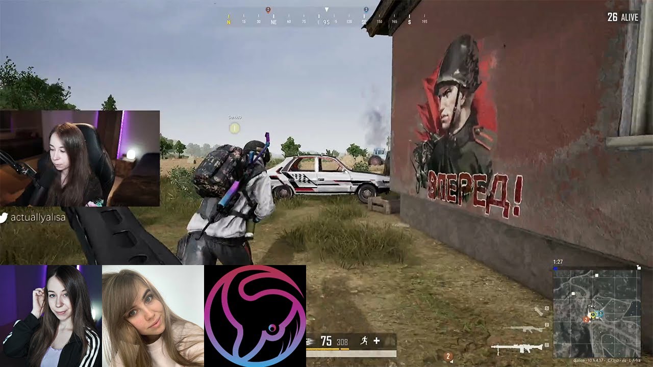 Alisa, DanucD, LittleBigWhale | 31 Kills | SQUAD PUBG