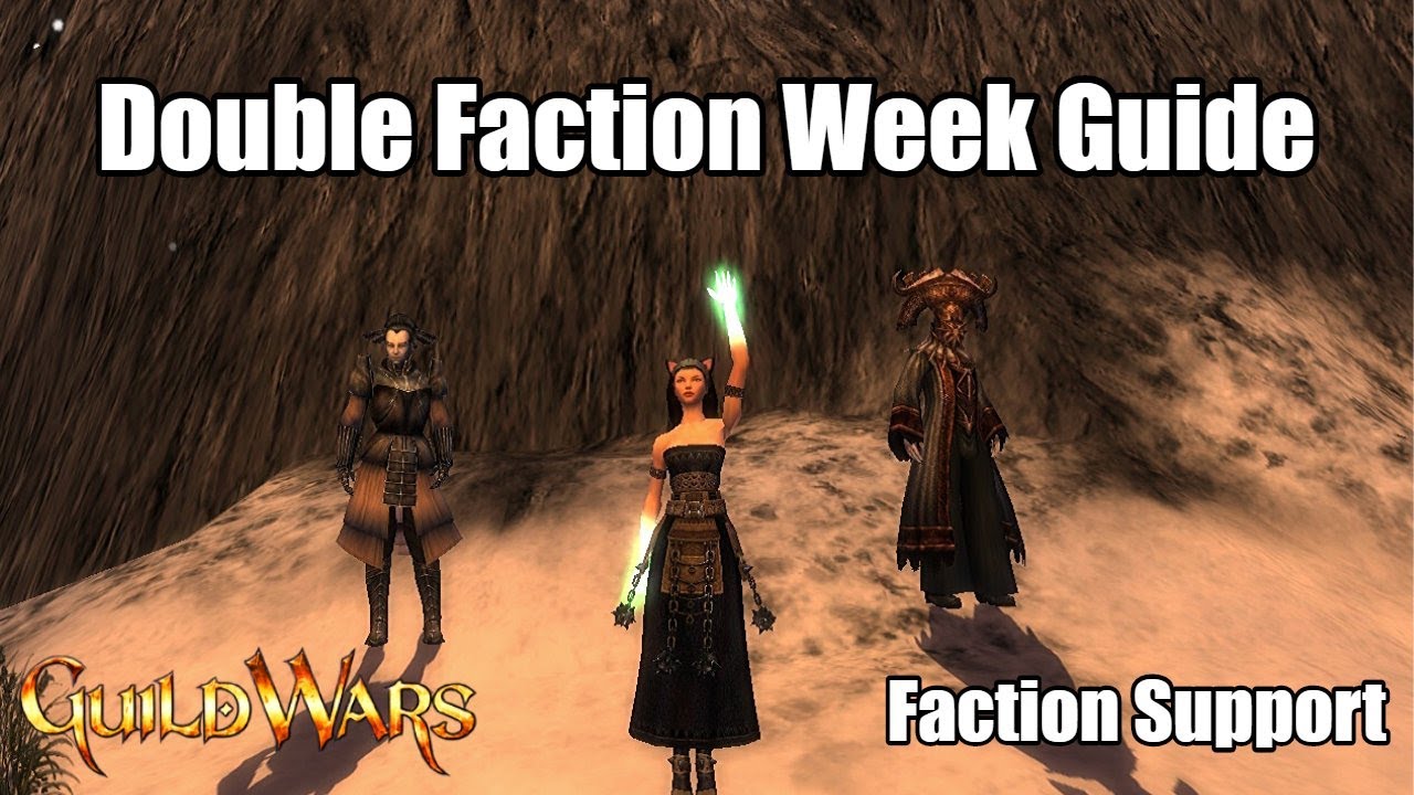 Double Faction Week Guide Guild Wars 2020 - Faction Support Week - Kurzick & Luxon - ZVQ + VQ Guide