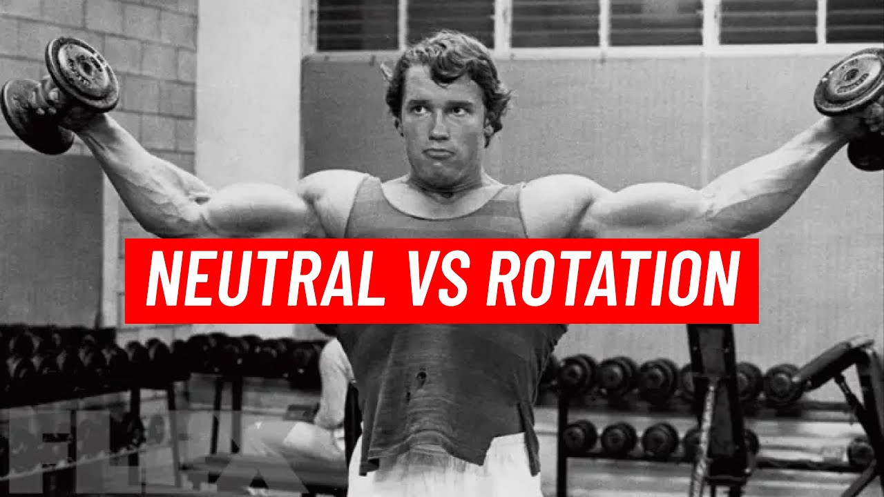 Lateral Raises: Neutral vs Internal vs External Rotation