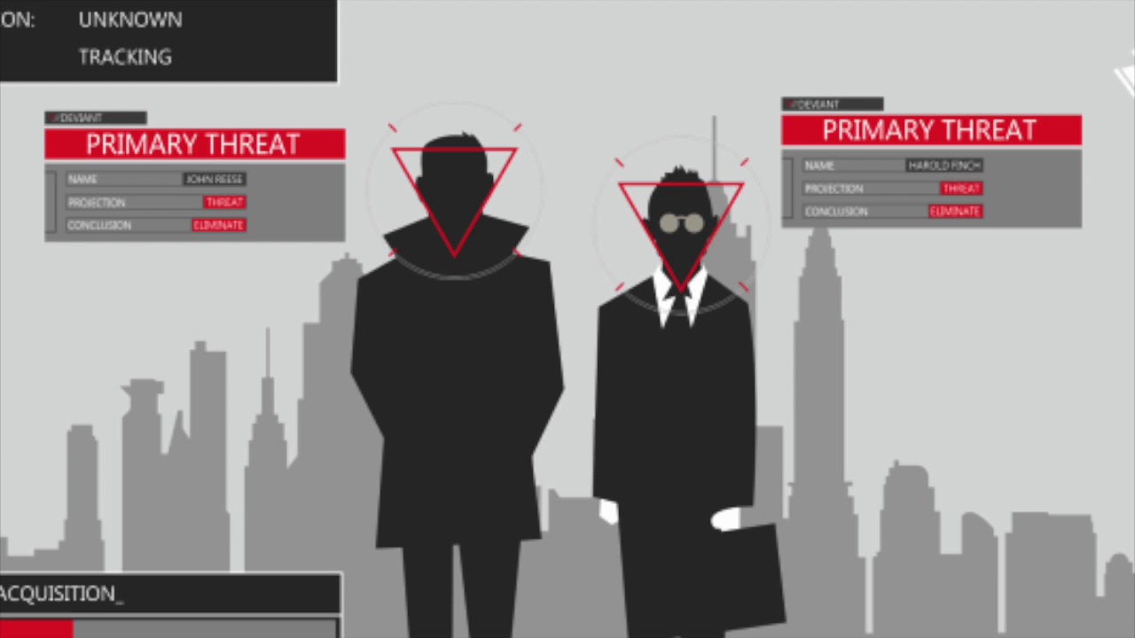 Person Of Interest Season 4 Unofficial Soundtrack :  Control ( Control-Alt-Delete Version )
