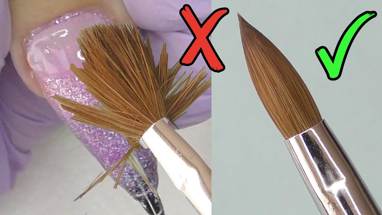Acrylic Nail Brushes for Beginners from Amazon▫️How To Prep & Clean |  Zoccee Brushes Review