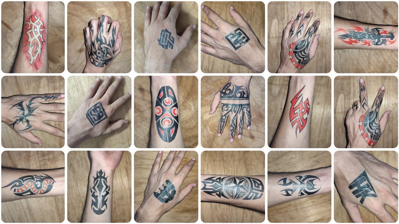 “17 Random Temporary Tattoo Designs | Pen Tattoo Art Collection | Realistic Body Art for  2025”
